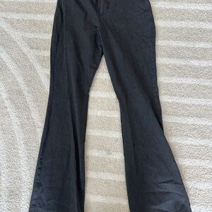 Old Navy Charcoal Pixie Flare Pants